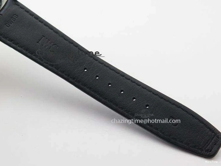 MIROTIME 0412 EasyCare Portuguese Real PR IW500705 ZF 1:1 Best Edition On Blue Leather Strap A52010 V 7310